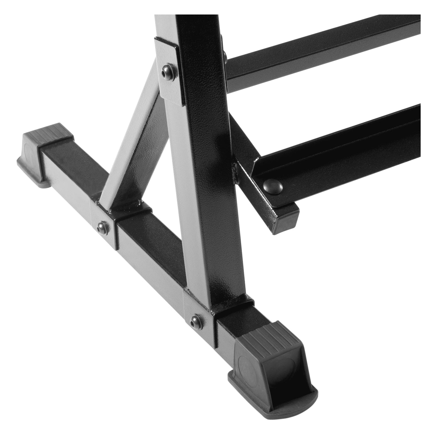 by CAP 51In. 3-Tiered Dumbbell Storage Rack, Black
