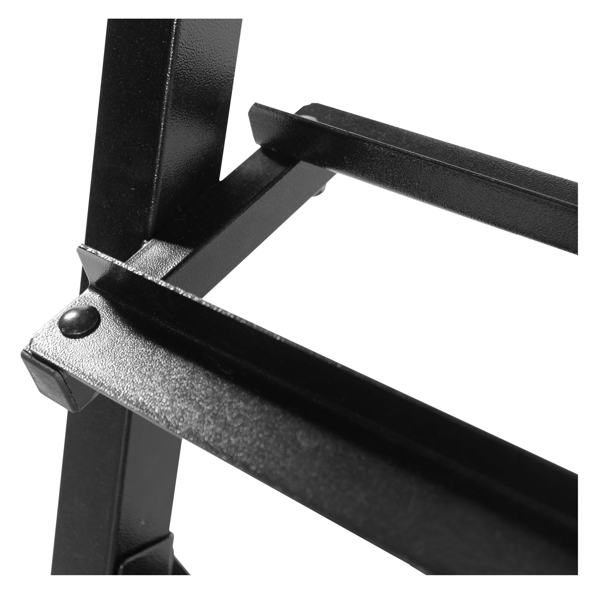 by CAP 51In. 3-Tiered Dumbbell Storage Rack, Black