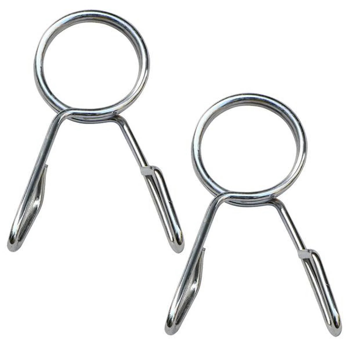 7Ft Chrome Olympic Barbell Bar, Silver